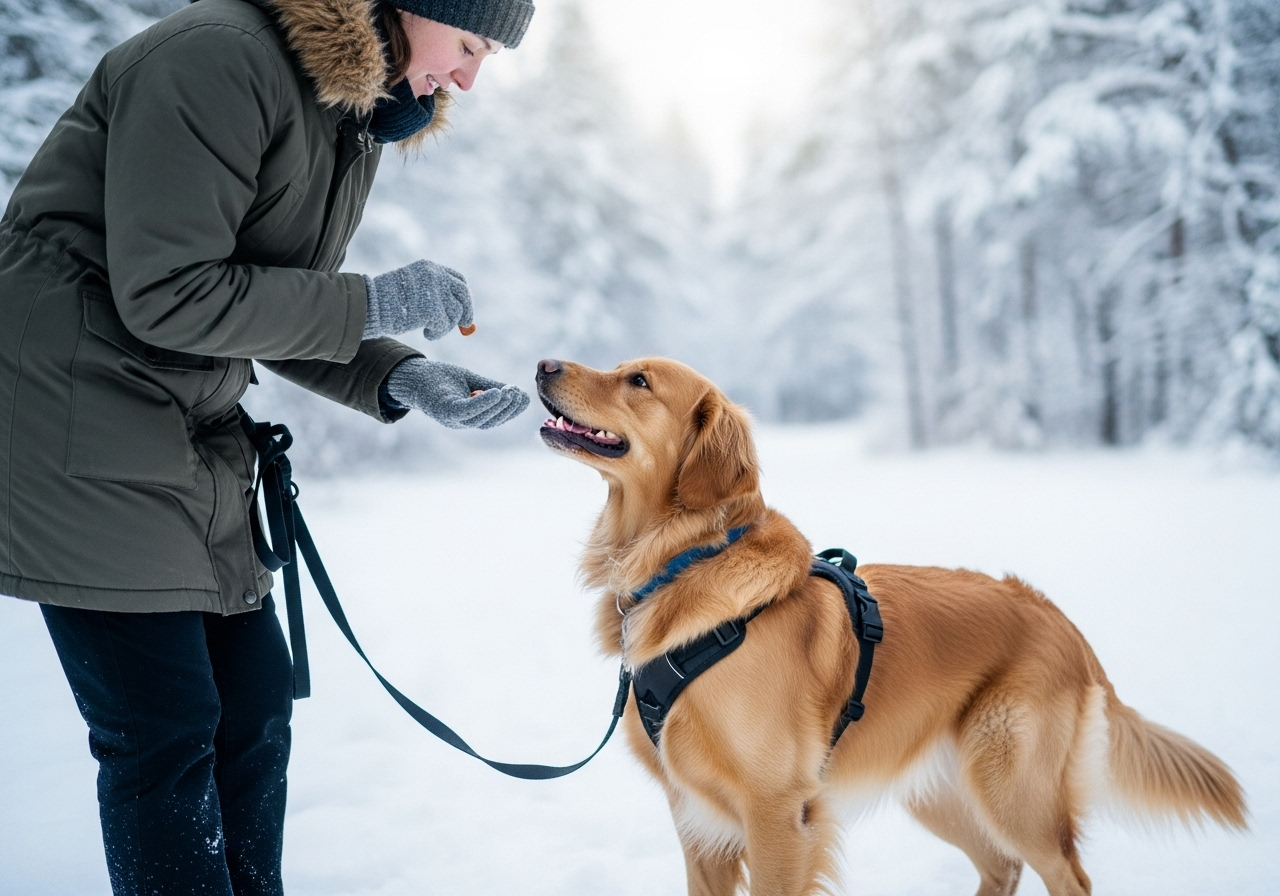 experiencia cálida y segura para tu perro en invierno