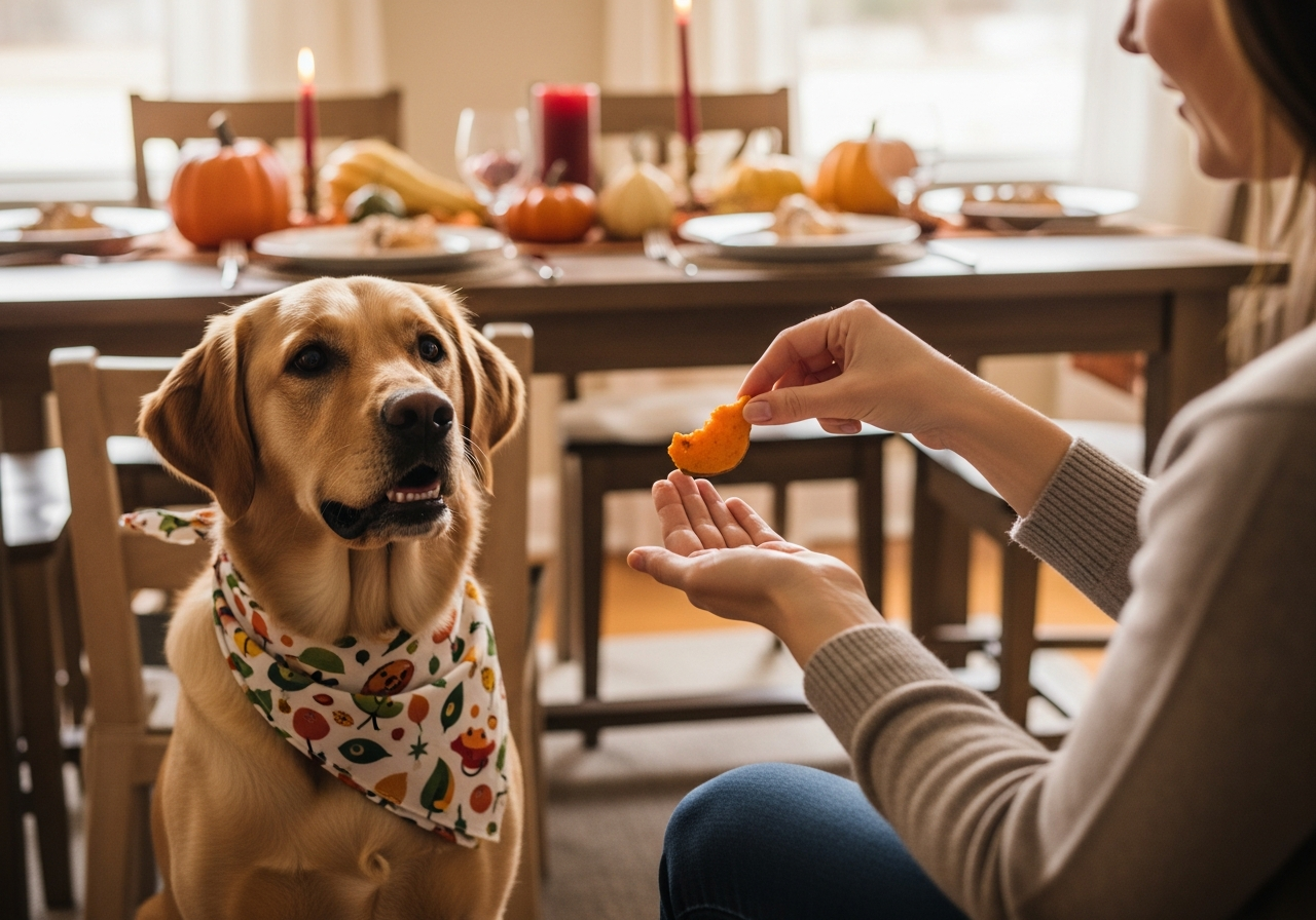 Delicias seguras para tu perro en Acción de Gracias