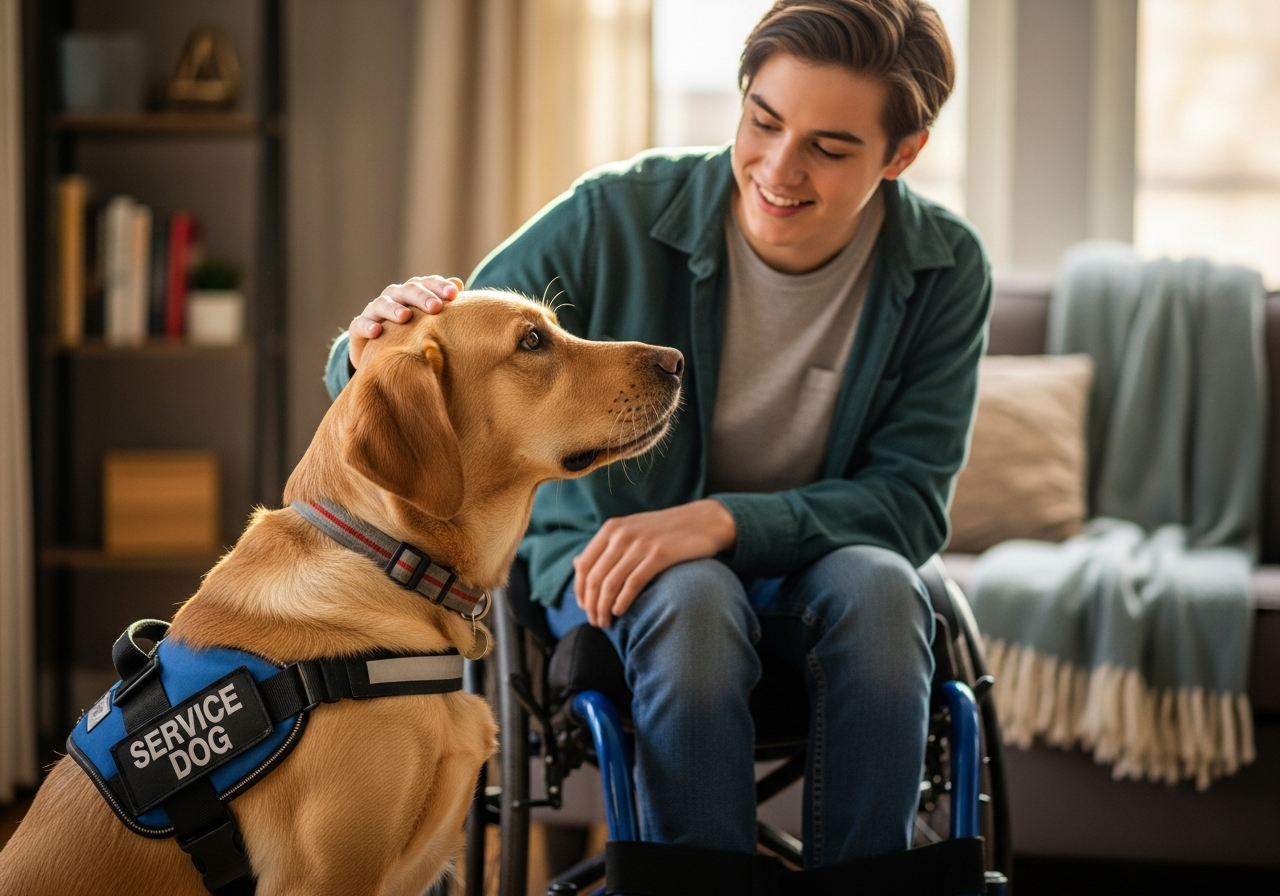 Cómo los Perros de Servicio Transforman Vidas
